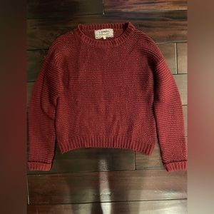 Size:XS, red sweater